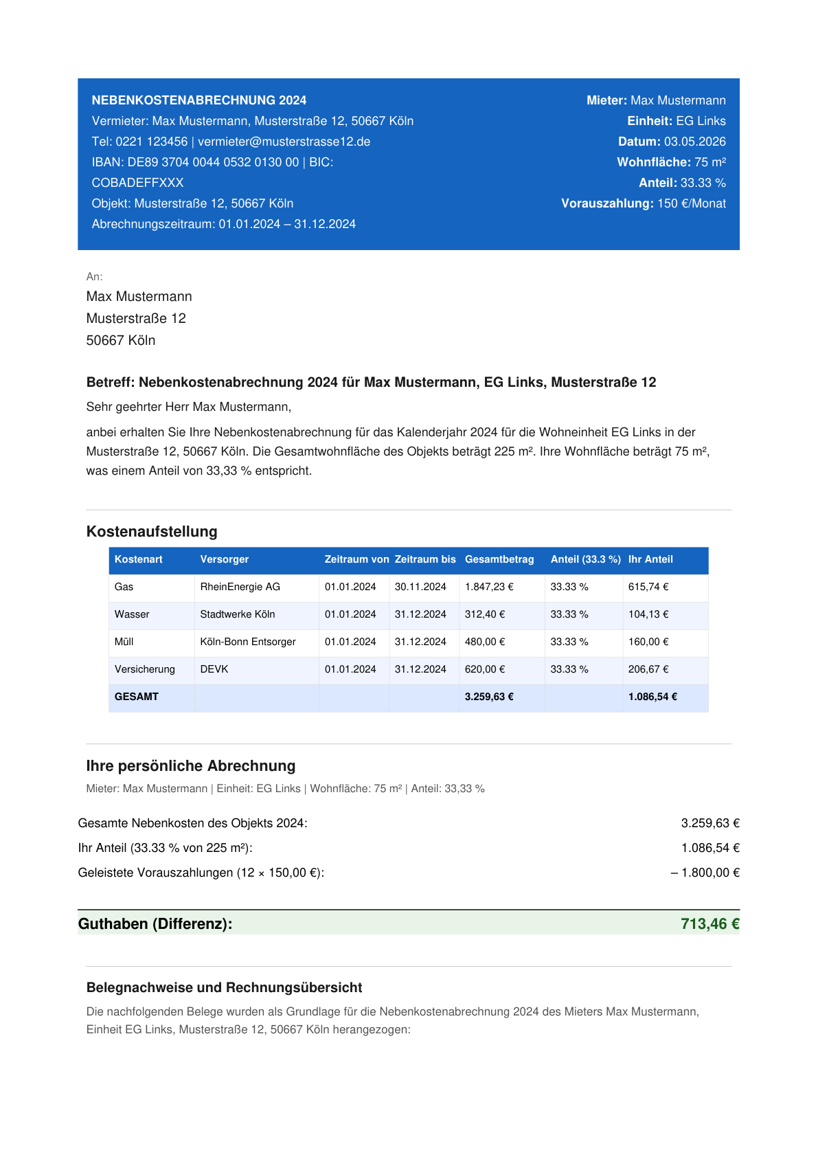 Erste Iteration – Seite 1