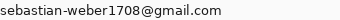 E-Mail-Adresse Sebastian Weber