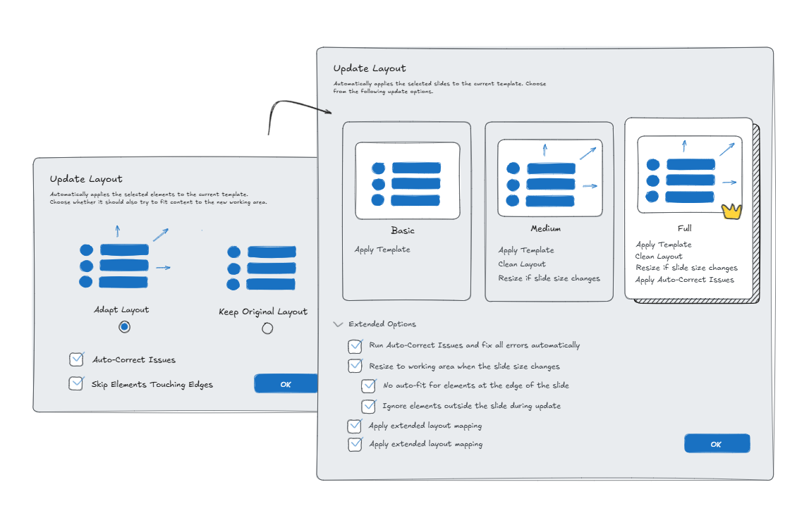 Preset Template Selection Tool Case Study